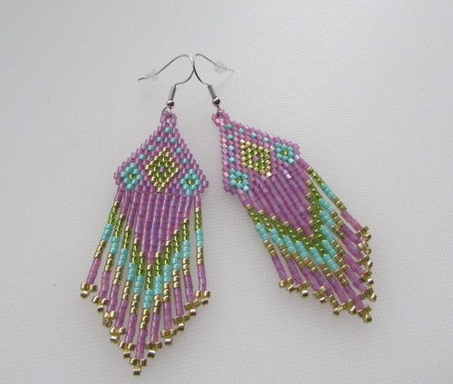 Seed bead fringe - seed,