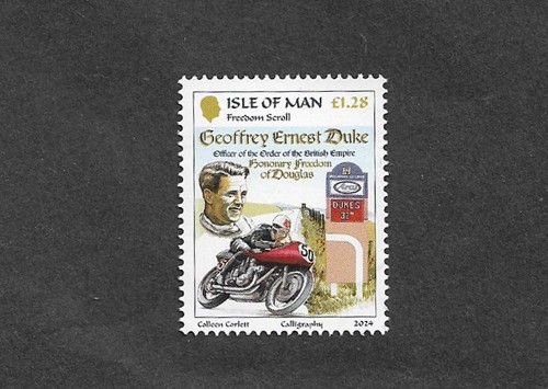Geoff duke motorcycle isle - motorcycle,