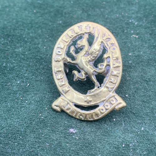 Brass west somerset - somerset, yeomanry