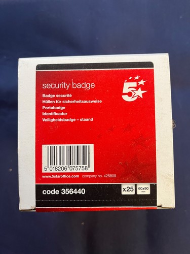 Security badge