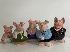 Natwest Pigs Full Set of 5