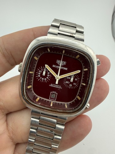 Vintage heuer silverstone - heuer,