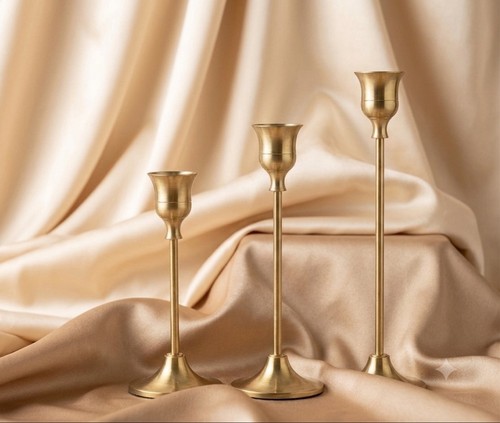 Three piece vintage candle - vintage,