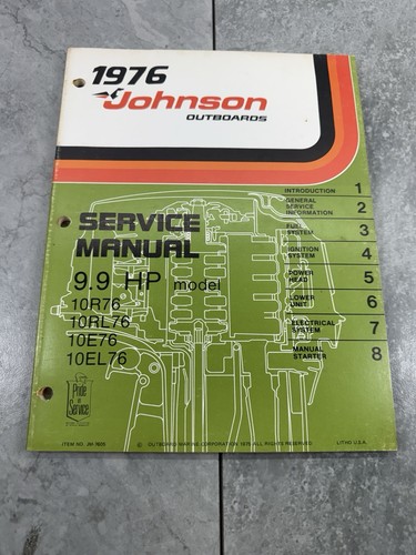 1976 johnson outboard - 1976, hp