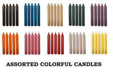 Candles for dinner - for, colorful