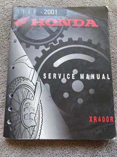Honda xr400r service manual - service,