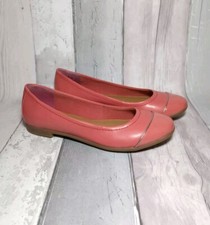 Clarks Collection Atomic Haze Women's Ballet Flats Coral Size UK 4.5 D