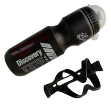 750ML Mountain Bike Bicycle Cycling Water Drink Bottle and Holder Cage Portable