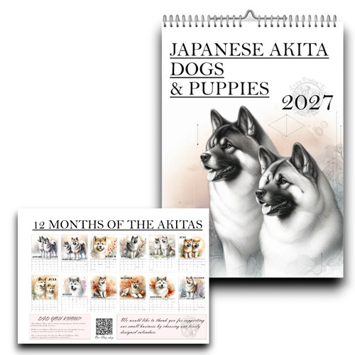 Japanese akita calendar - akita,
