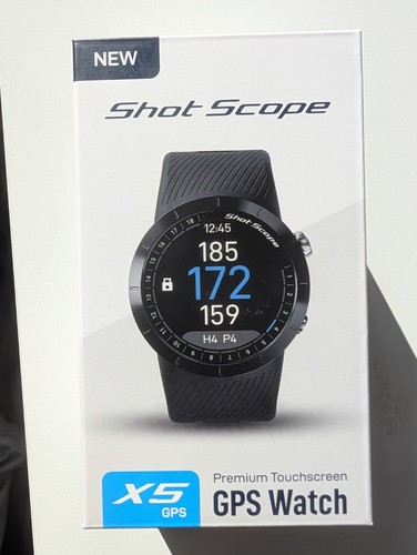 Shot scope gps golf watch - shot, x5