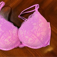 Victoria's Secret Pink Lace Bra with Underwire Support