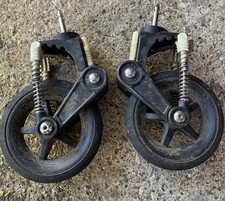 PAIR BUGABOO CAMELEON 3 COMPLETE FRONT WHEELS