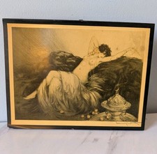 Louis Icart Litho Pressed Wood