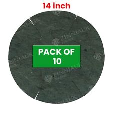 10 x Green Natural Jute