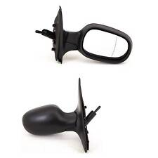 Fits Renault Clio Campus 2005-2009 Door Wing Mirror Manual Black Driver Side New