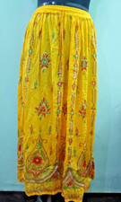 Rayon Lined Skirt Maxi