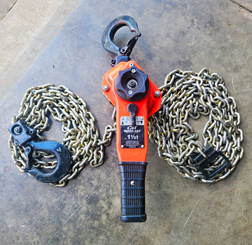 Series 653 2 ton lever - series,