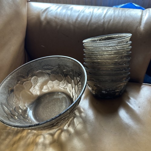 Bin vintage smoked glass - bin,