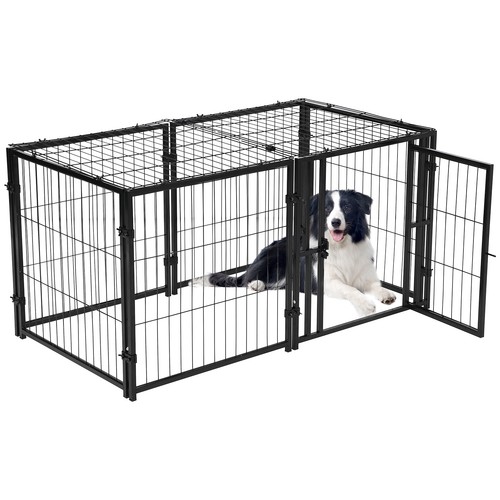 Modular dog cage - modular,