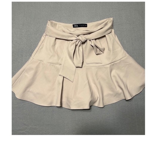 Zara womens beige high - high, waisted