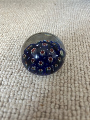 Vintage millefiori paperweight - vintage,
