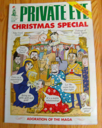 Private eye magazine christmas - private,