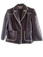 Jesire navy white jacket - navy/white,