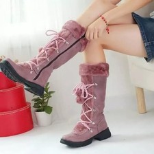 Winter Warm Womens Pom Pom