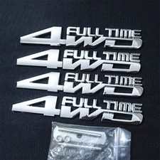 Silver 4WD FULL TIME Chrome