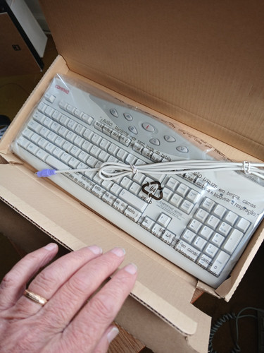 Vintage compaq branded 2 - compaq, ps/2