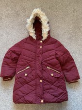 Girls Coat Aged 3-4 Years (Tu)