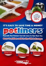 Bain Marie Pot Liners 1, 2, 3