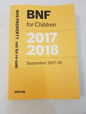 BNF for Children (BNFC) 2017-2018 - 9780857113214