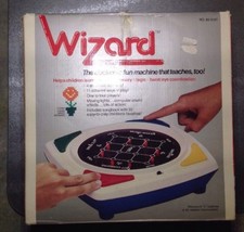 Wizard electronic game By Vtech 80-0121 Vintage 