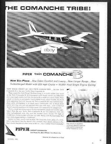 Piper comanche passenger - b,
