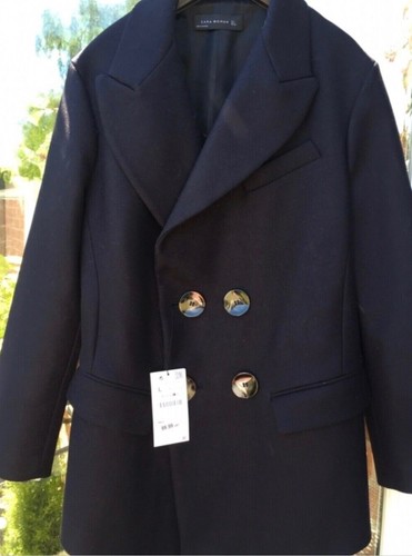 Bnwt zara dark blue - zara, wool