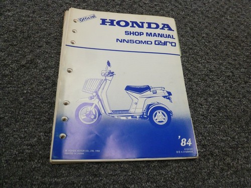 1984 honda nn50md gyro - gyro, scooter