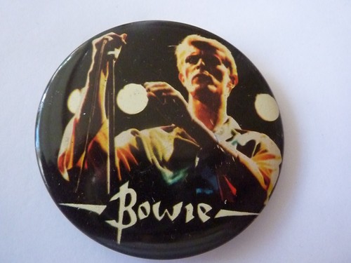 David bowie badge vintage 70s - badge,