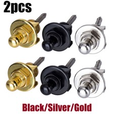 2Pcs Guitar Strap Locks