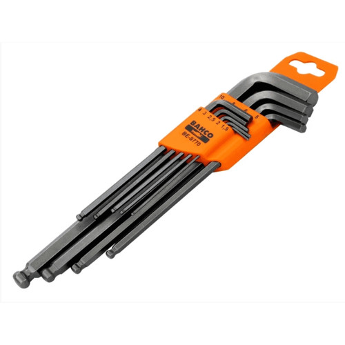 Bahco be9770 hex - key, 9pc
