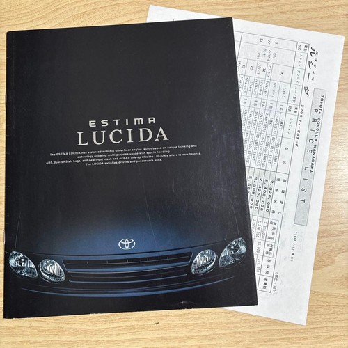 Toyota estima lucida - toyota,
