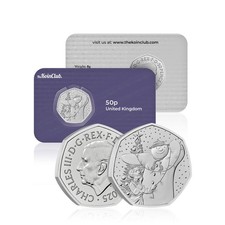 The Koin Club Royal Mint The Snowman 2025 UK 50p Brilliant Uncirculated BU Coin