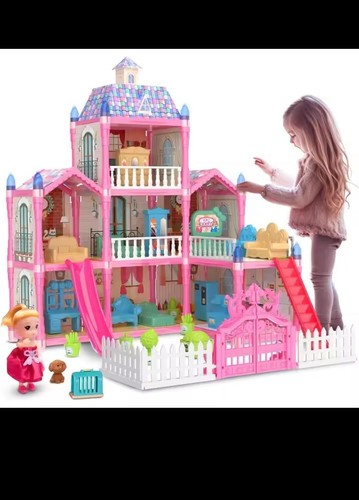 25cm luminous doll house - 37*8*25cm,