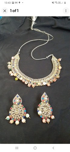 Indian jewellery set - indian,
