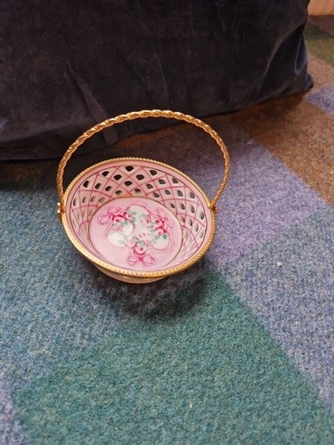 Vintage porcelain latticework - vintage,