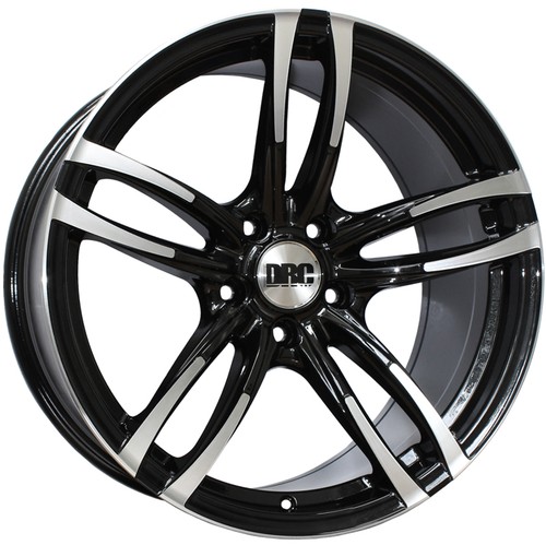 Alloy wheels drc - dmf, black