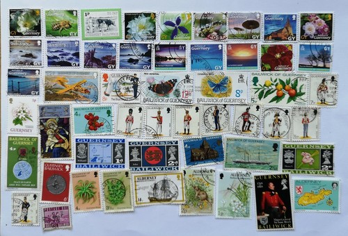Guernsey stamps collection - guernsey,