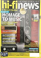 HI-FI NEWS 2023 LUXMAN L-30 CONRAD JOHNSON ART SONUS FABER HOMAGE AMATI G5 £3.99