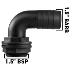 Water Butt Rain Barrel Elbow