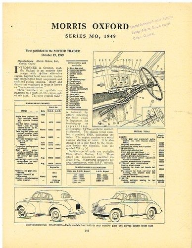 Morris oxford series - morris,